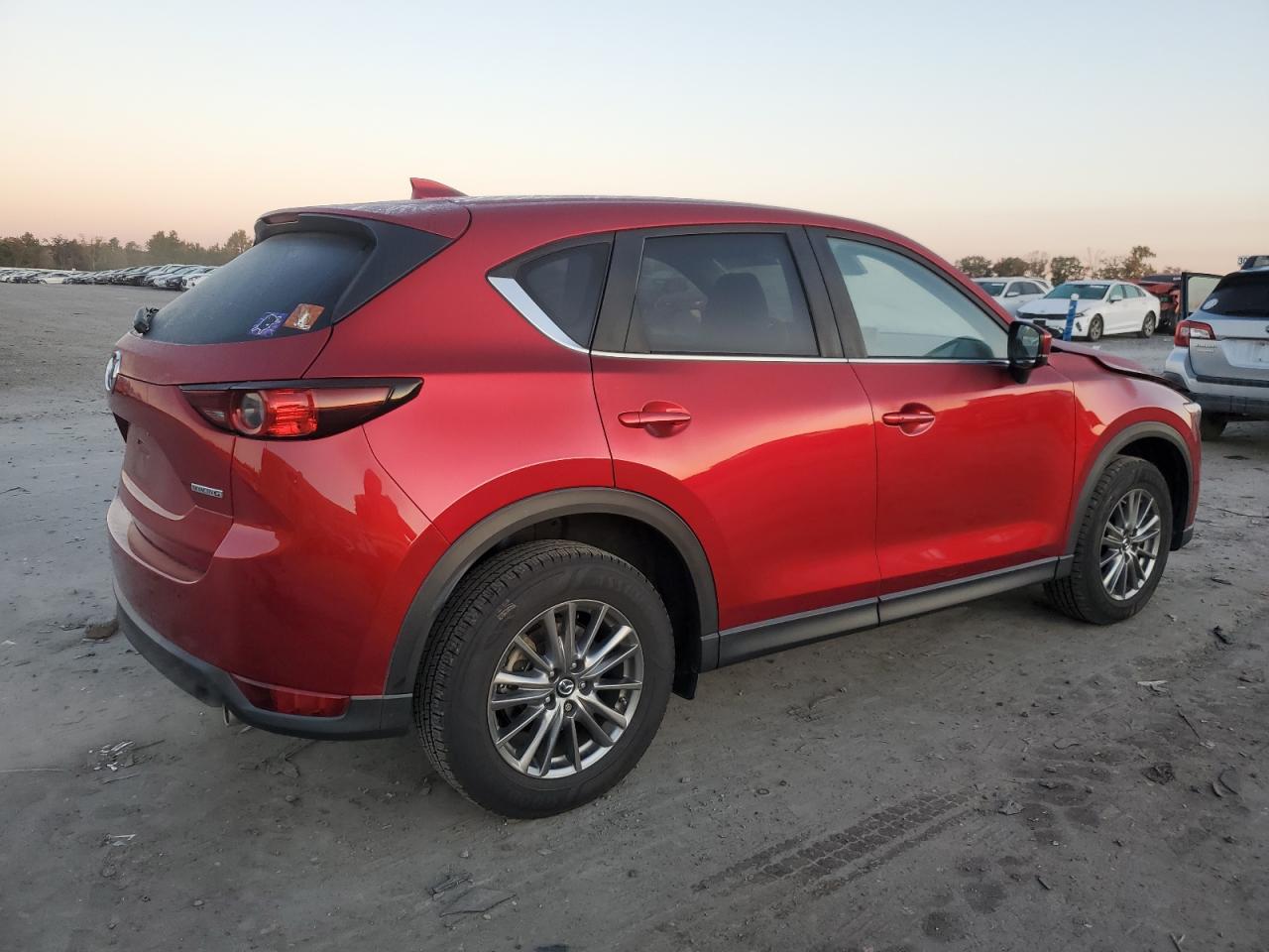 2020 Mazda CX-5 VIN JM3KFBCM5L0849733 Copart auction photo, front end / frame damage damage thumbnail 3