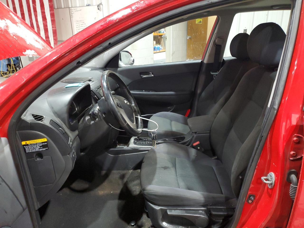 2010 Hyundai Elantra VIN KMHDC8AE8AU069252 Copart auction photo, front end damage thumbnail 7