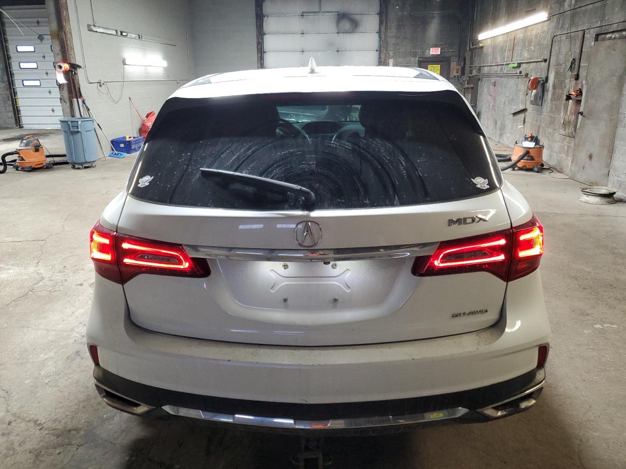 2017 Acura MDX VIN 5FRYD4H31HB008763 Copart auction photo, front end / side damage thumbnail 6