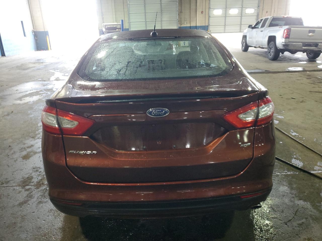 2015 Ford Fusion VIN 3FA6P0H78FR126175 Copart auction photo, front end / side damage thumbnail 6
