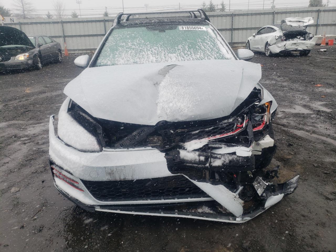 2019 Volkswagen GTI VIN 3VW6T7AU4KM016596 Copart auction photo, front end / minor dent/scratches damage thumbnail 5