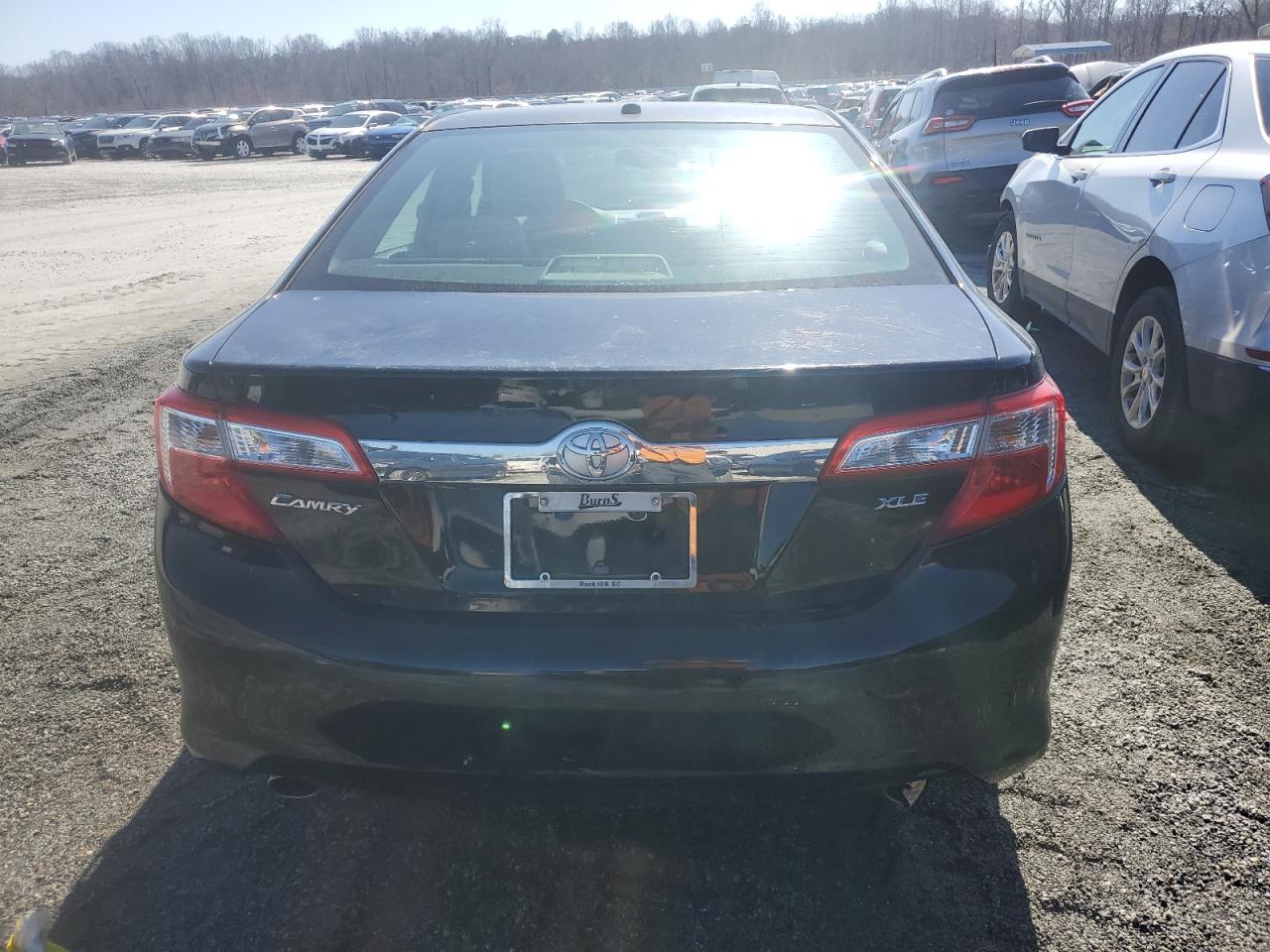 2012 Toyota Camry VIN 4T1BK1FK2CU014718 Copart auction photo, front end damage thumbnail 6