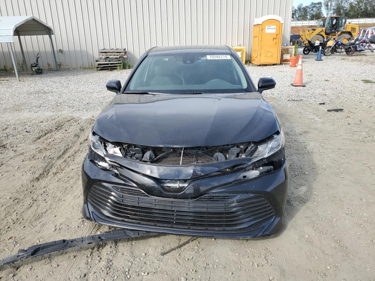 2020 Toyota Camry VIN 4T1C11AK1LU863429 Copart auction photo, front end / rear end damage thumbnail 5