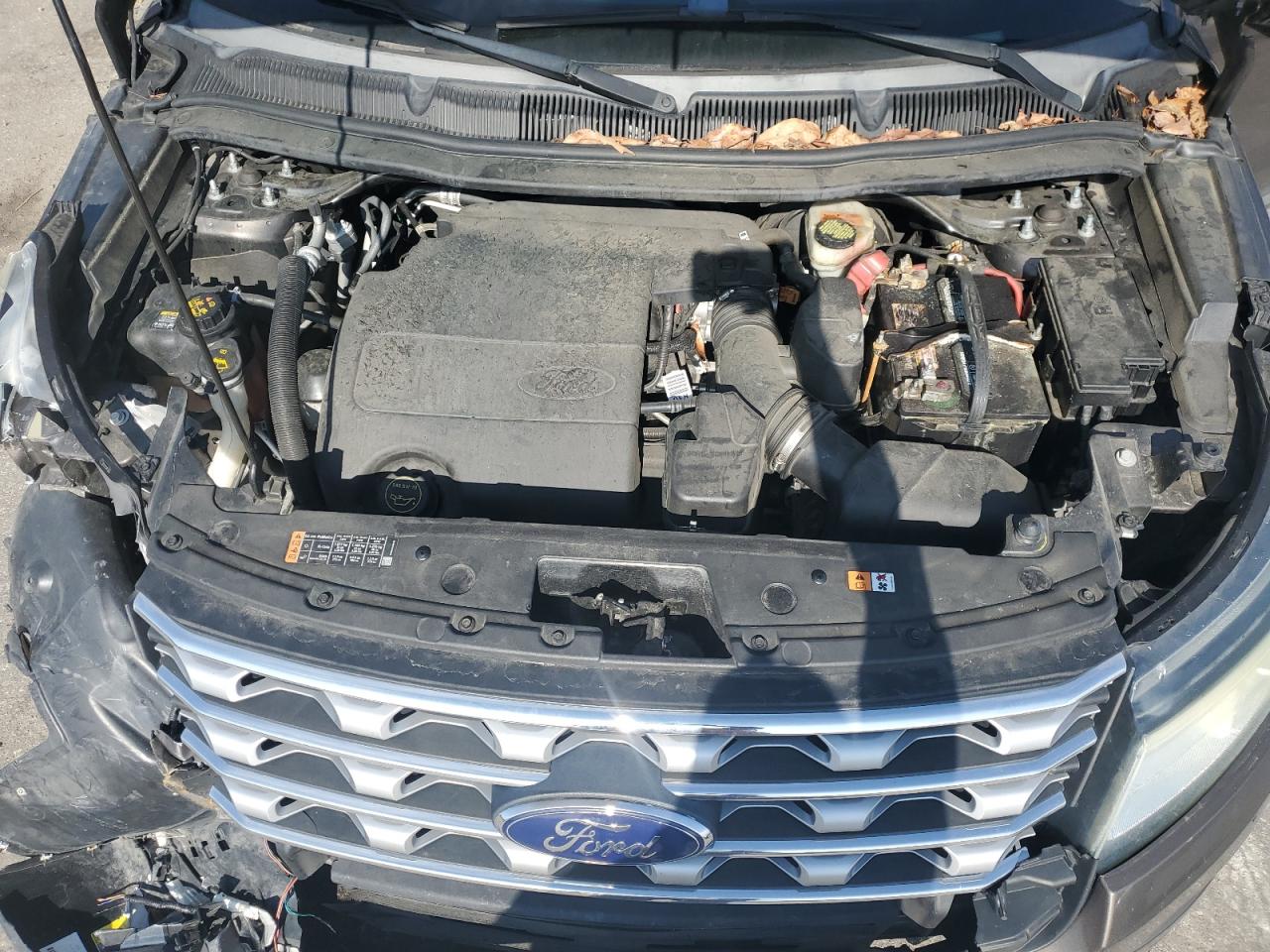 2016 Ford Explorer VIN 1FM5K7F88GGC06279 Copart auction photo, front end / side damage thumbnail 13
