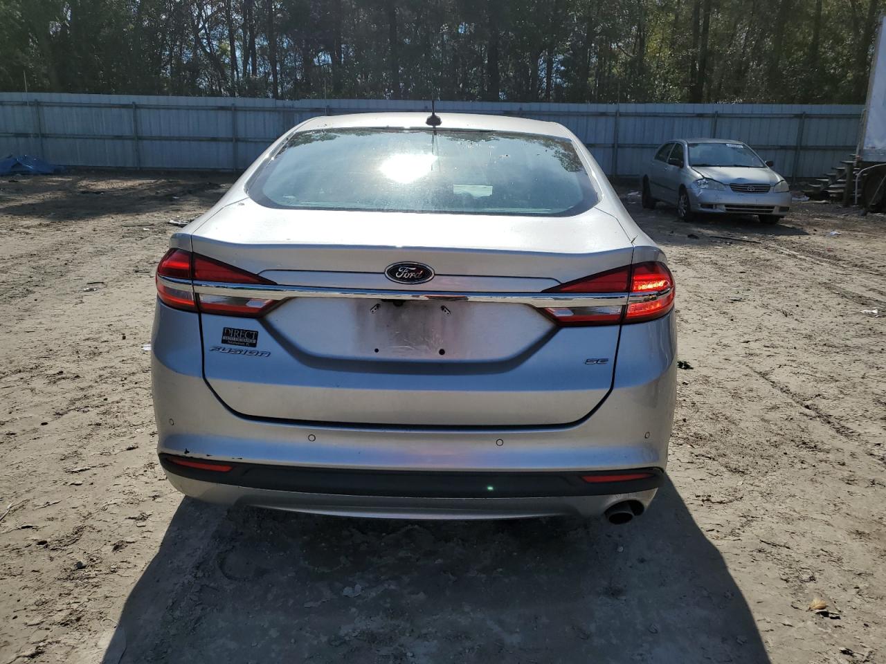 2018 Ford Fusion VIN 3FA6P0H76JR208334 Copart auction photo, front end damage thumbnail 6