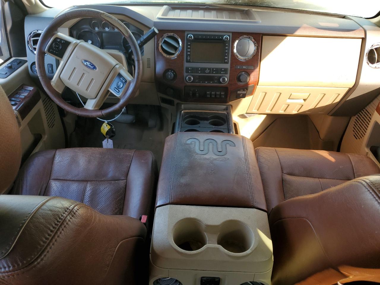 2012 Ford F250 VIN 1FT7W2BT2CEA39325 Copart auction photo, burn damage thumbnail 8
