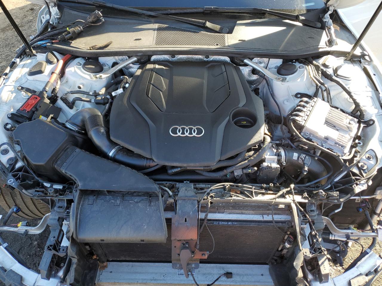 2021 Audi A7 VIN WAUV2AF22MN026281 Copart auction photo, front end / minor dent/scratches damage thumbnail 11