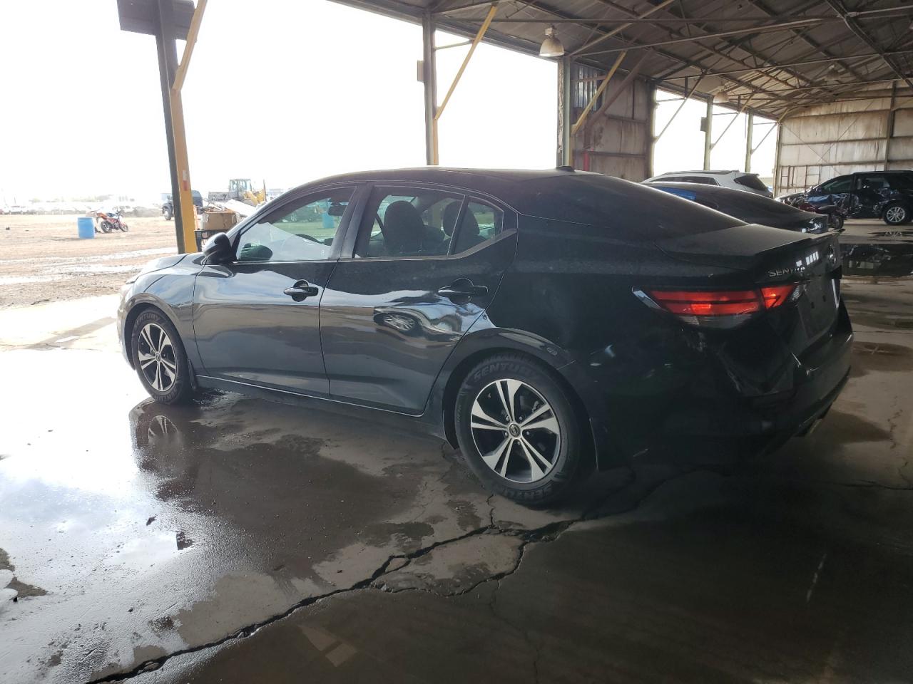 2021 Nissan Sentra VIN 3N1AB8CV4MY263241 Copart auction photo, front end / side damage thumbnail 2