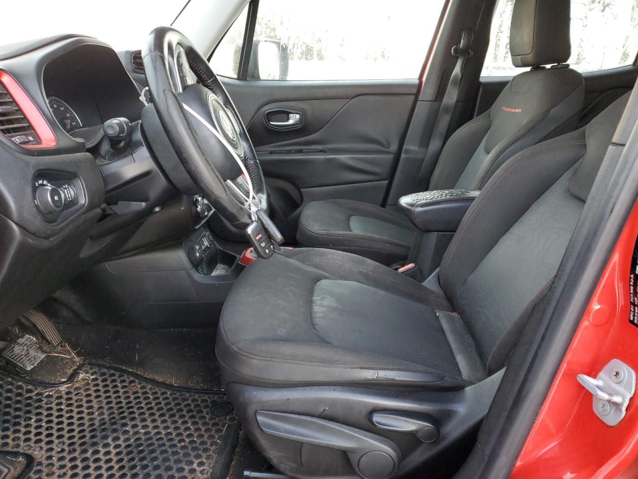 2016 Jeep Renegade VIN ZACCJBCT1GPD06947 Copart auction photo, front end / side damage thumbnail 7