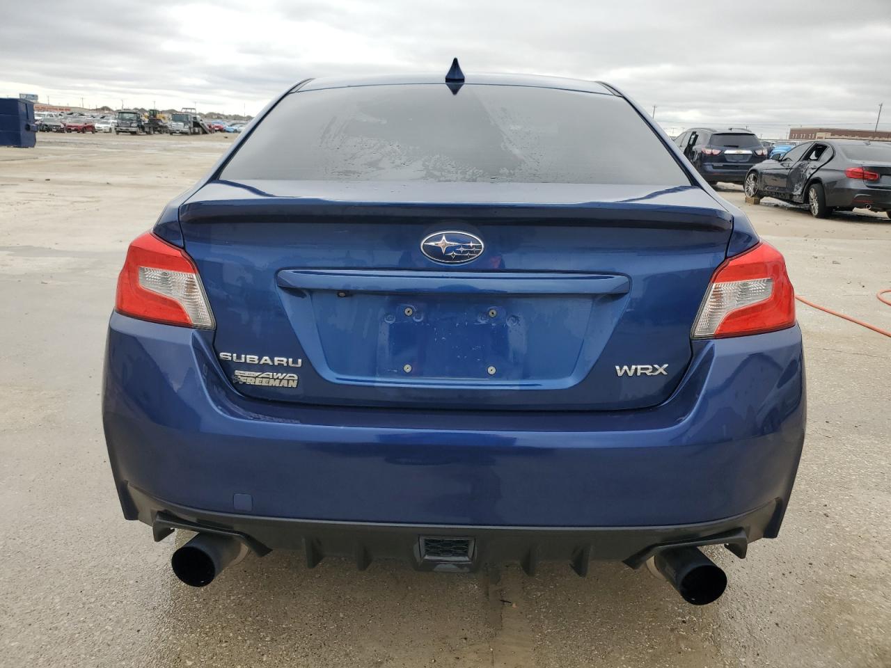 2015 Subaru WRX VIN JF1VA1G64F9827593 Copart auction photo, front end / hail damage thumbnail 6