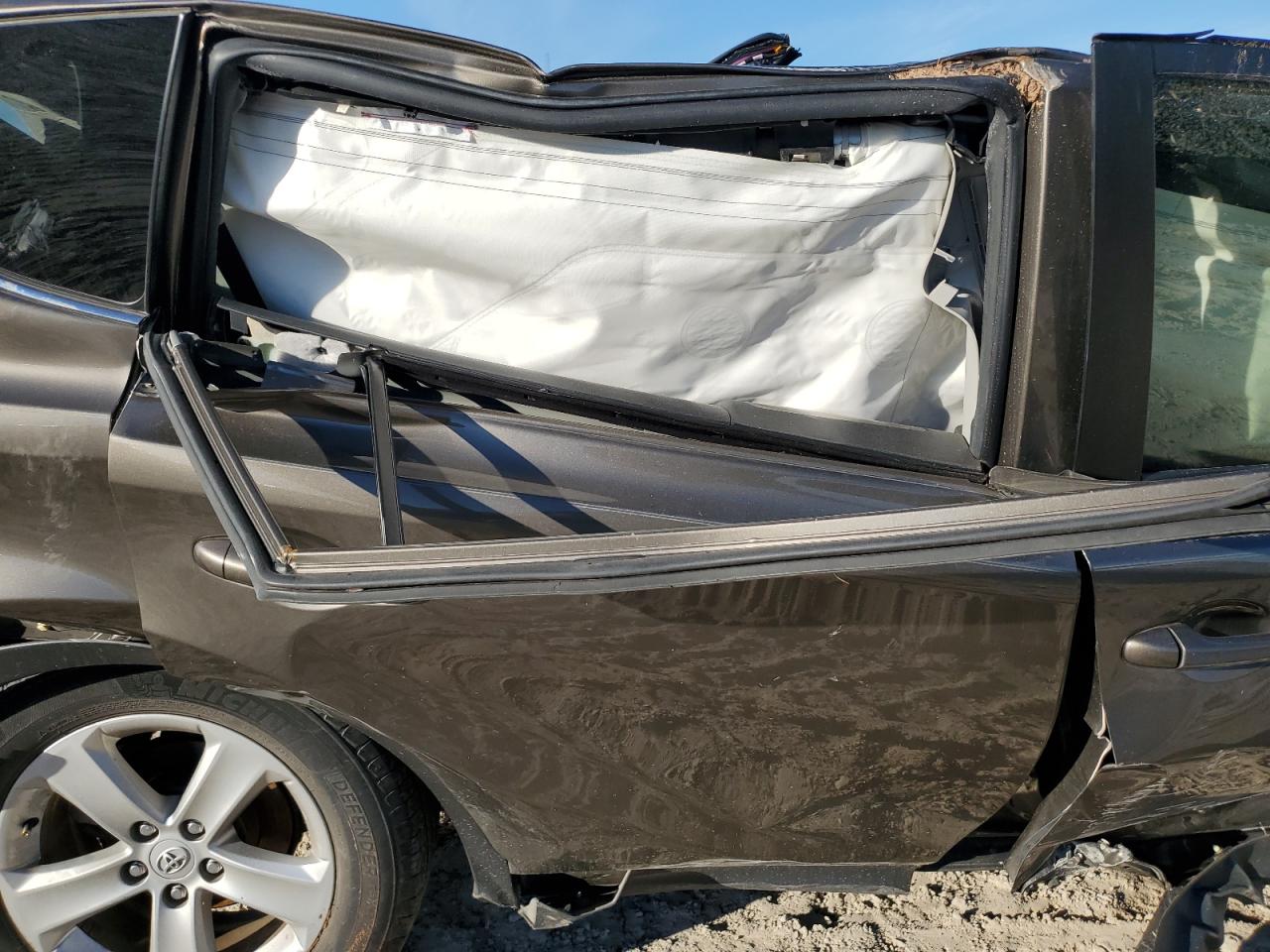 2013 Toyota RAV 4 VIN JTMWFREV5D5011683 Copart auction photo, rollover / front end damage thumbnail 10