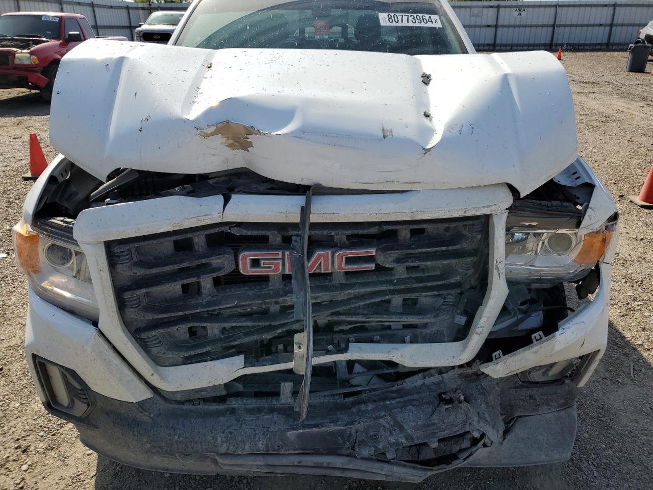 2022 GMC Canyon VIN 1GTG5CEN8N1226603 Copart auction photo, front end / minor dent/scratches damage thumbnail 11