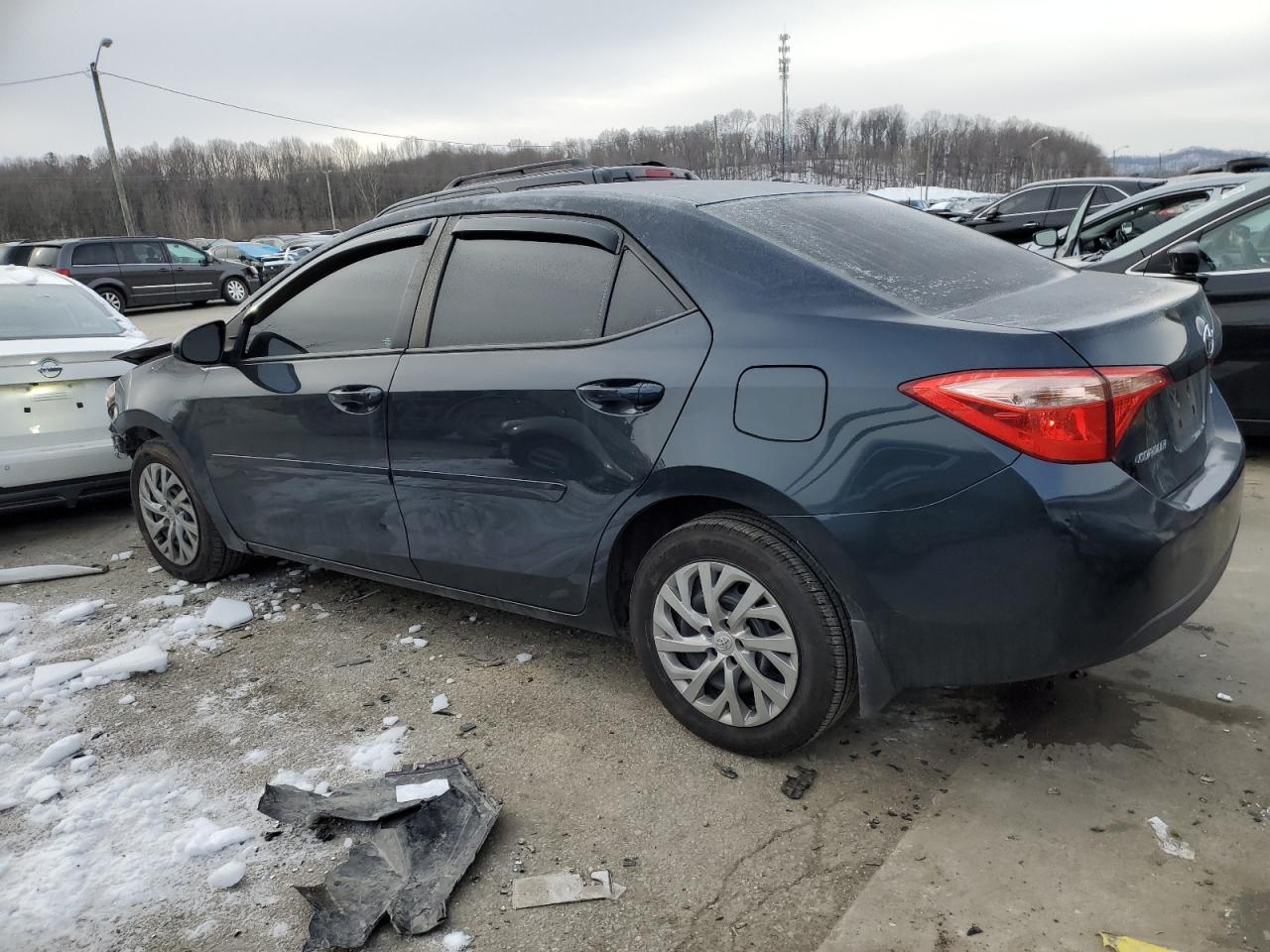 2017 Toyota Corolla VIN 2T1BURHEXHC843903 Copart auction photo, front end damage thumbnail 2