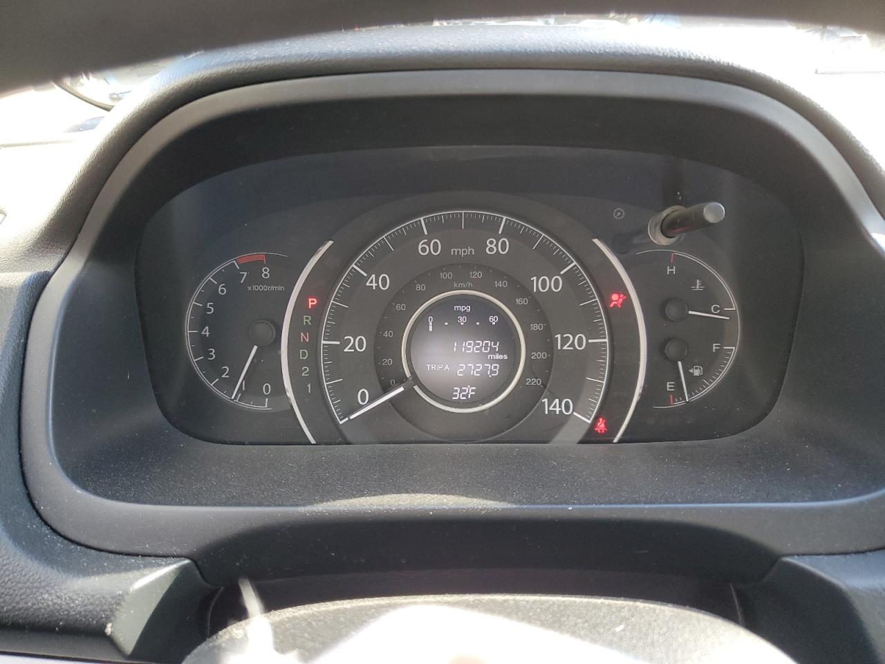 2014 Honda CR-V VIN 2HKRM4H37EH615690 Copart auction photo, all over / rear end damage thumbnail 9