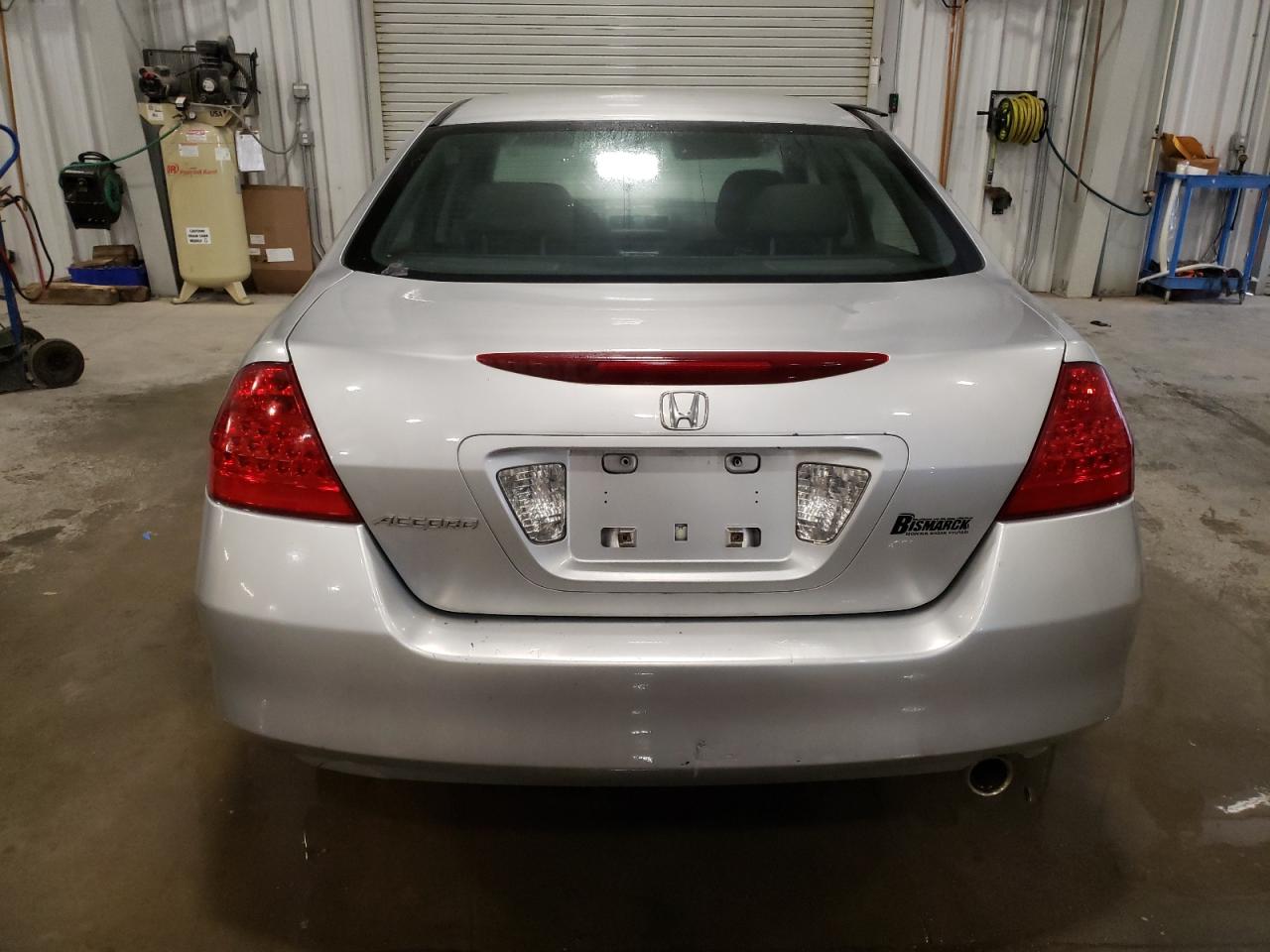 2007 Honda Accord VIN 1HGCM56337A192407 Copart auction photo, front end / side damage thumbnail 6