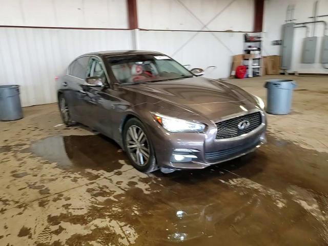 2017 Infiniti Q50 VIN JN1EV7AR1HM837196 Copart auction photo, vandalism damage thumbnail 13