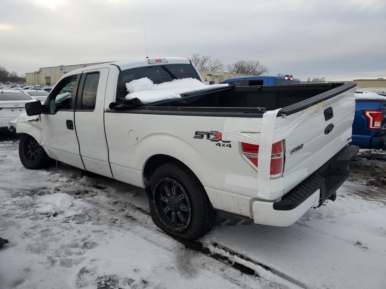 2014 Ford F-150 VIN 1FTFX1EF8EFA75106 Copart auction photo, all over damage thumbnail 2