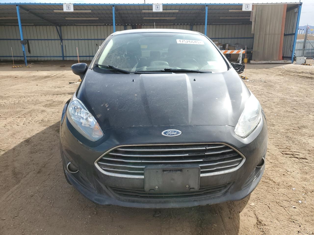 2019 Ford Fiesta VIN 3FADP4BJ5KM137371 Copart auction photo, side damage thumbnail 5