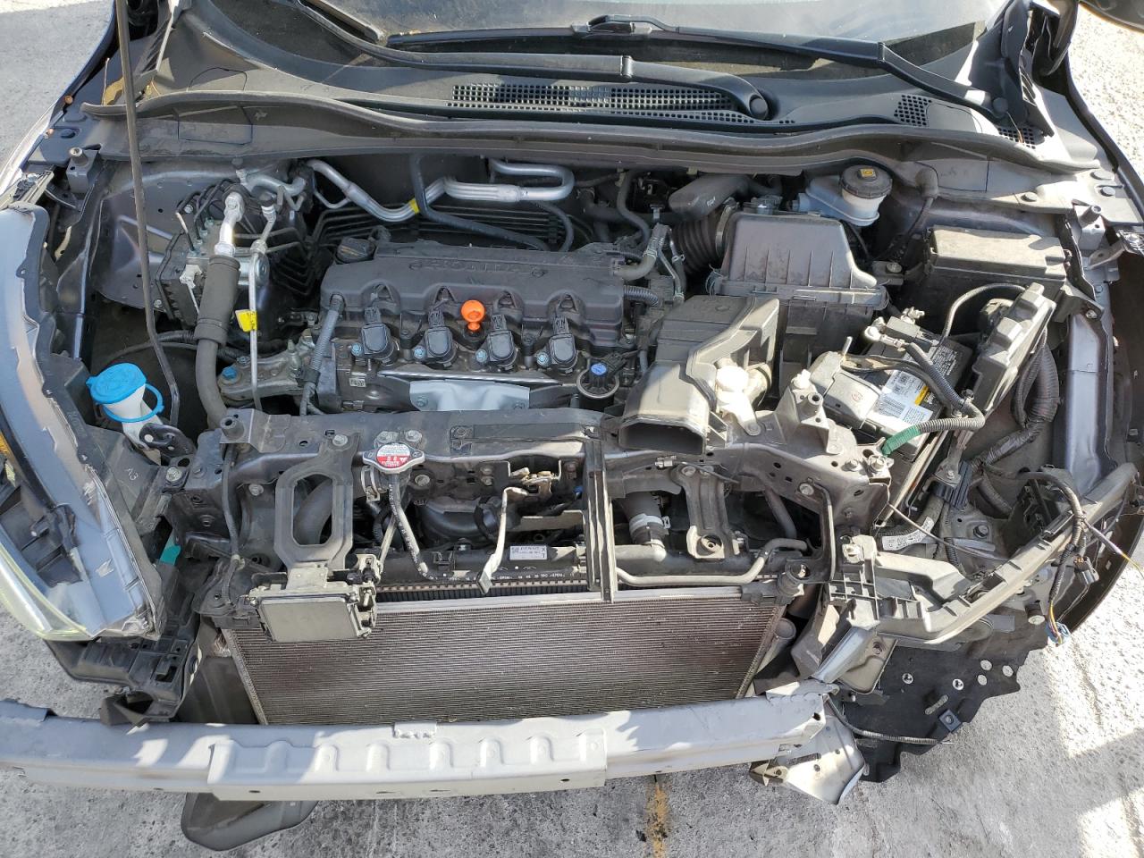2021 Honda HR-V VIN 3CZRU5H56MM711613 Copart auction photo, front end damage thumbnail 12