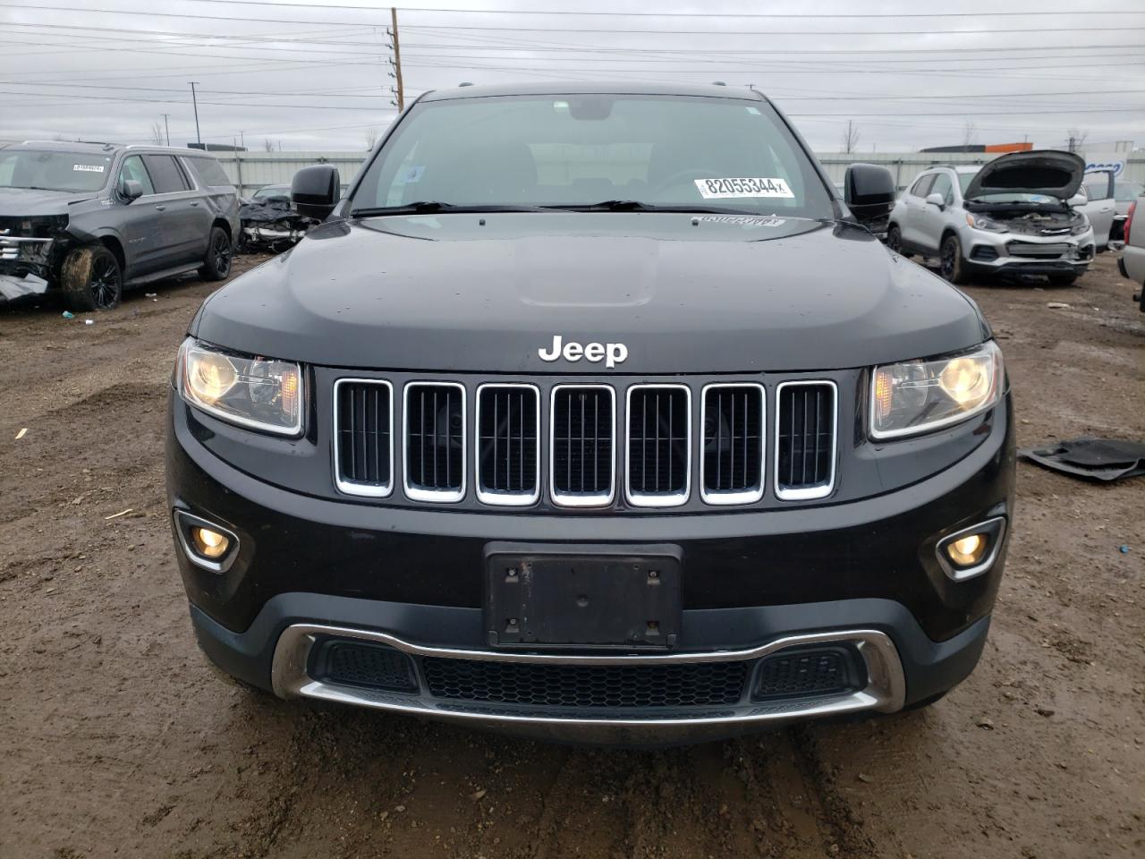 2014 Jeep Grand Cherokee VIN 1C4RJFBG2EC526136 Copart auction photo, rear end damage thumbnail 5