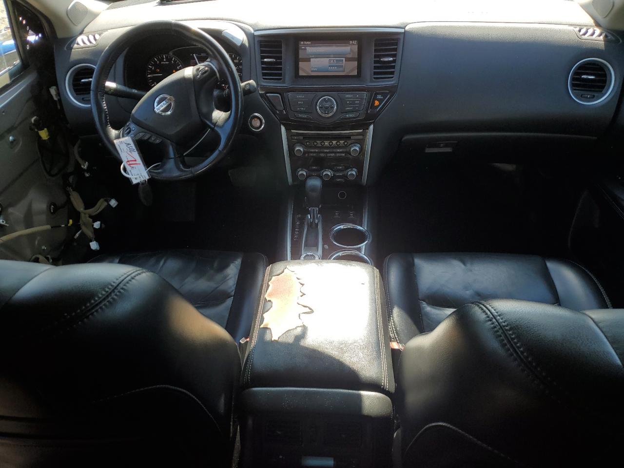 2014 Nissan Pathfinder VIN 5N1AR2MM1EC706950 Copart auction photo, front end / side damage thumbnail 8