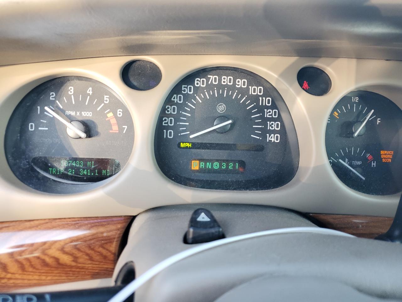 2002 Buick LeSabre VIN 1G4HP54K82U163946 Copart auction photo, front end damage thumbnail 9