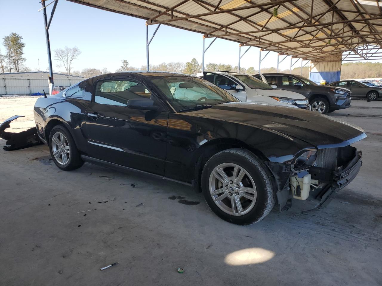 2010 Ford Mustang VIN 1ZVBP8AN7A5176591 Copart auction photo, front end damage thumbnail 4