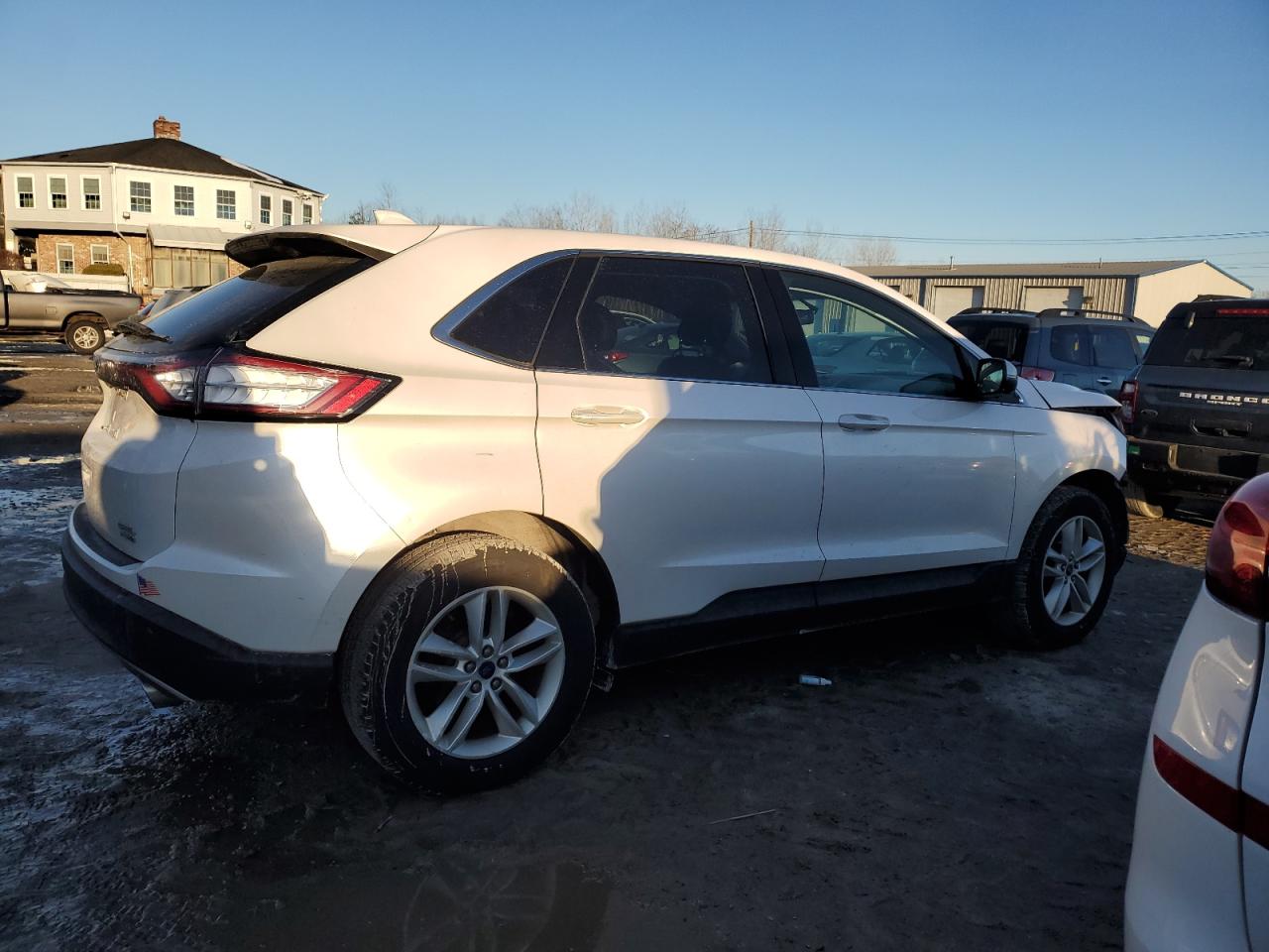 2017 Ford Edge VIN 2FMPK4J94HBB13999 Copart auction photo, front end damage thumbnail 3