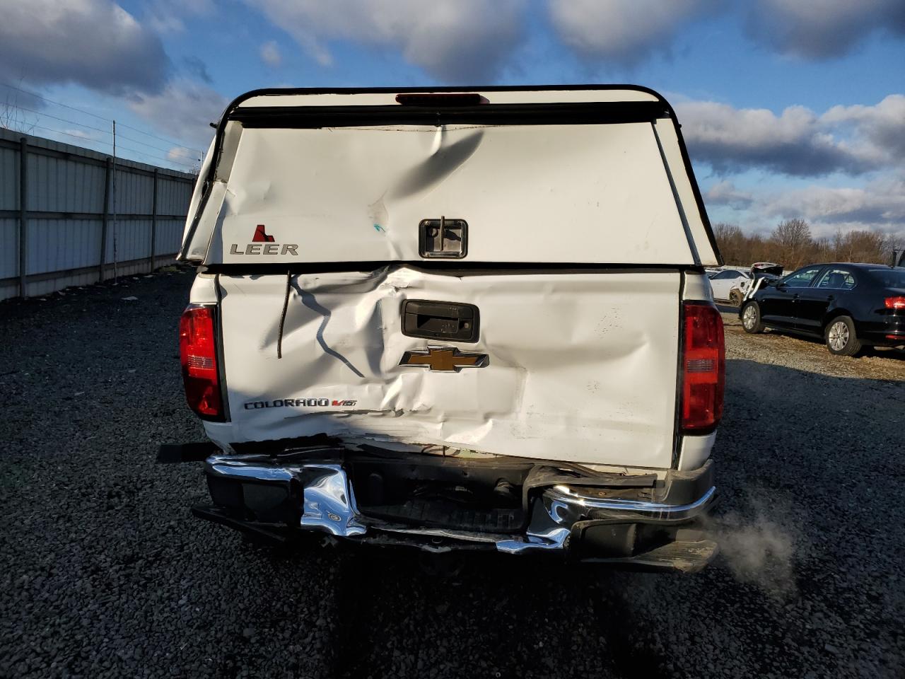 2020 Chevrolet Colorado VIN 1GCGTBEN9L1222959 Copart auction photo, rear end / front end damage thumbnail 6