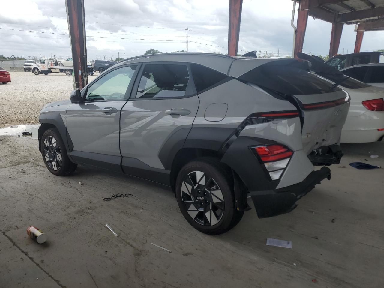 2024 Hyundai Kona VIN KM8HCCABXRU046464 Copart auction photo, all over / mechanical damage thumbnail 2