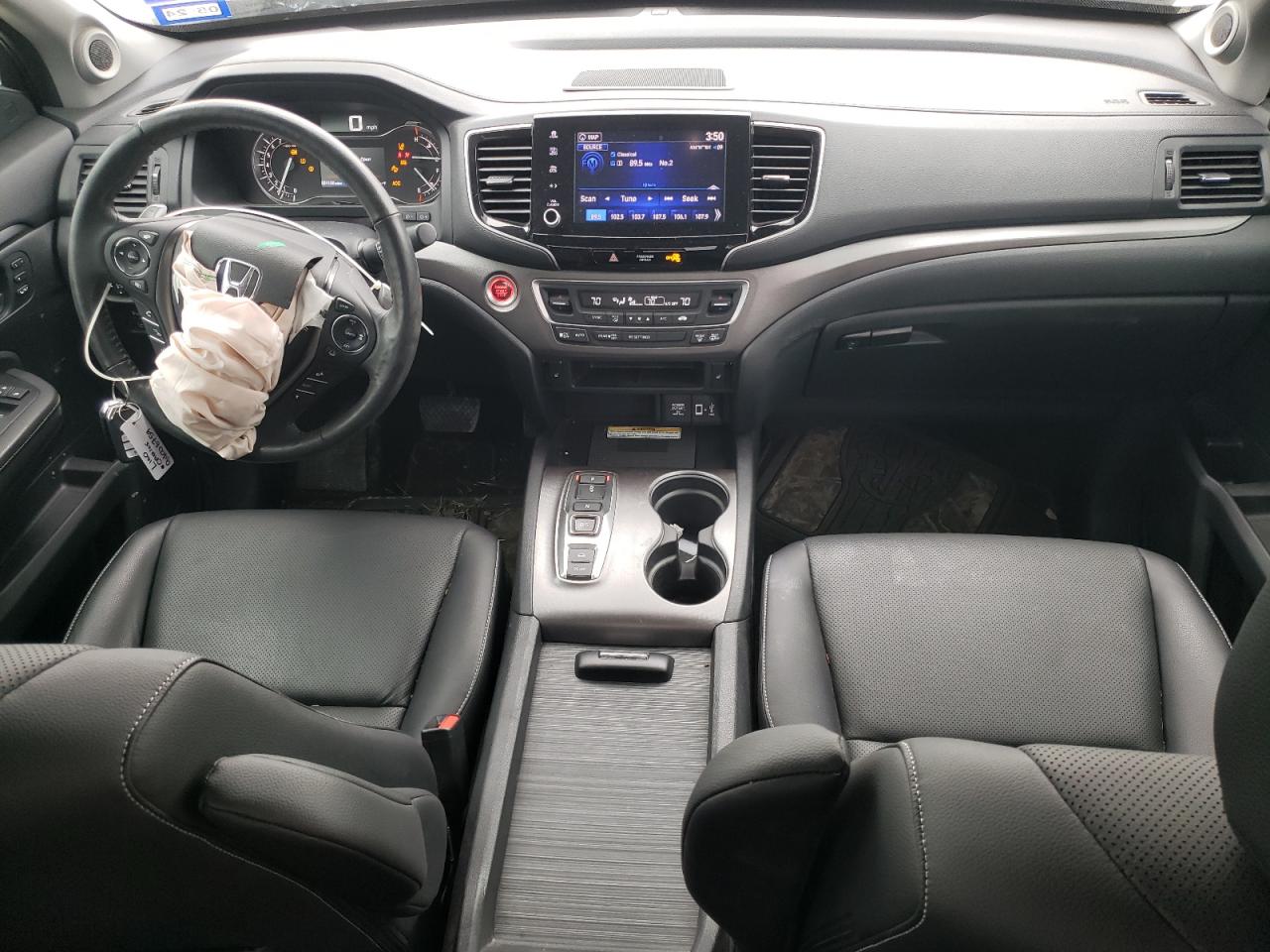 2022 Honda Ridgeline VIN 5FPYK3F73NB020620 Copart auction photo, front end / side damage thumbnail 8