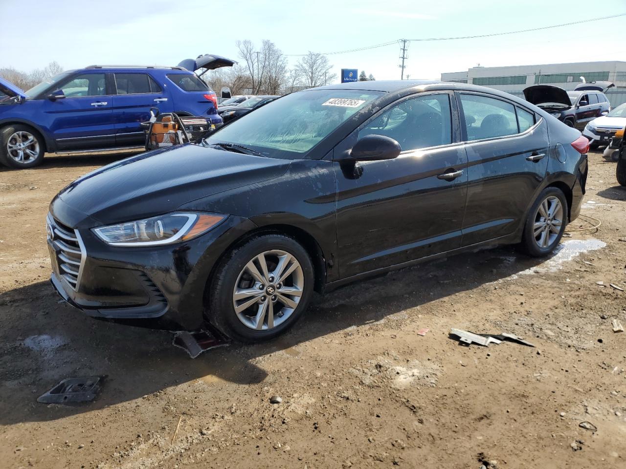 2018 Hyundai Elantra VIN KMHD84LF8JU455489
