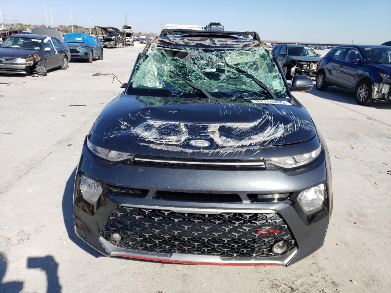 2020 KIA Soul VIN KNDJ63AU5L7050779 Copart auction photo, all over damage thumbnail 5
