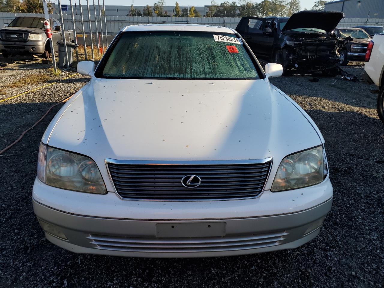 2000 Lexus LS VIN JT8BH28F0Y0175297 Copart auction photo, rear end damage thumbnail 5