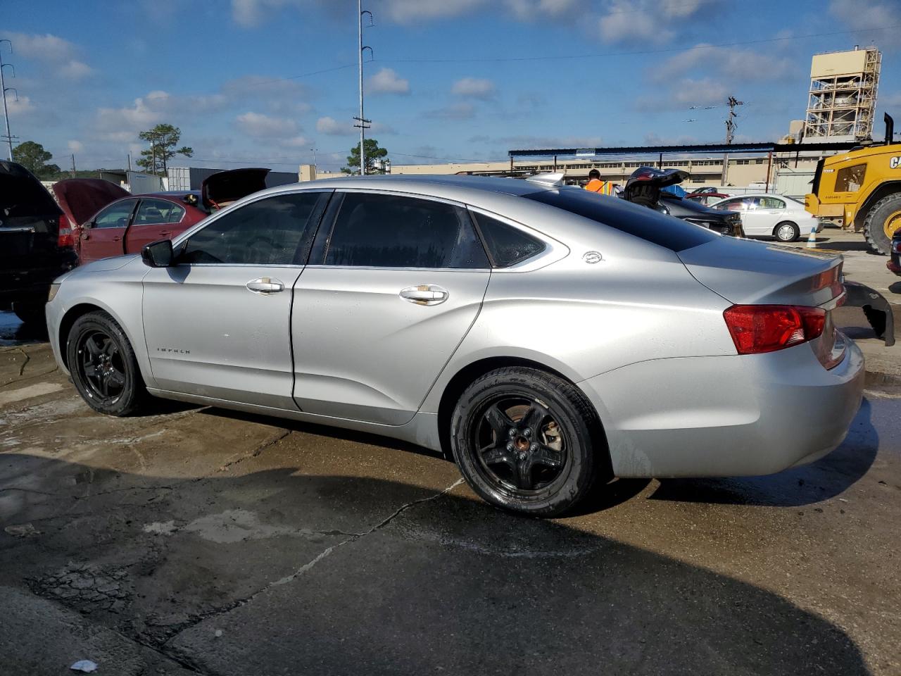 2015 Chevrolet Impala VIN 1G11Z5SL2FU107981 Copart auction photo, side / rear end damage thumbnail 2