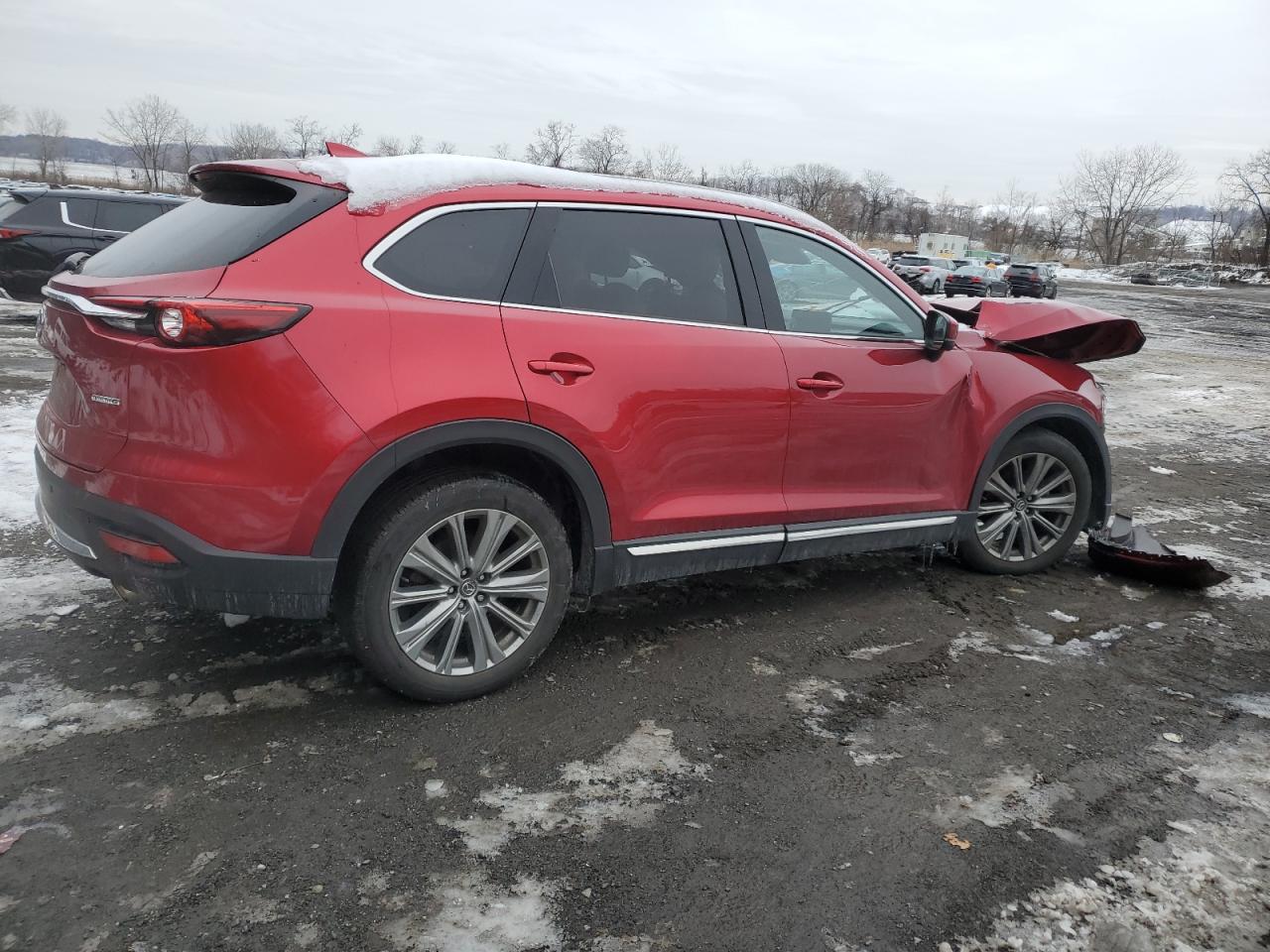 2022 Mazda CX-9 VIN JM3TCBEY4N0622470 Copart auction photo, front end / minor dent/scratches damage thumbnail 3