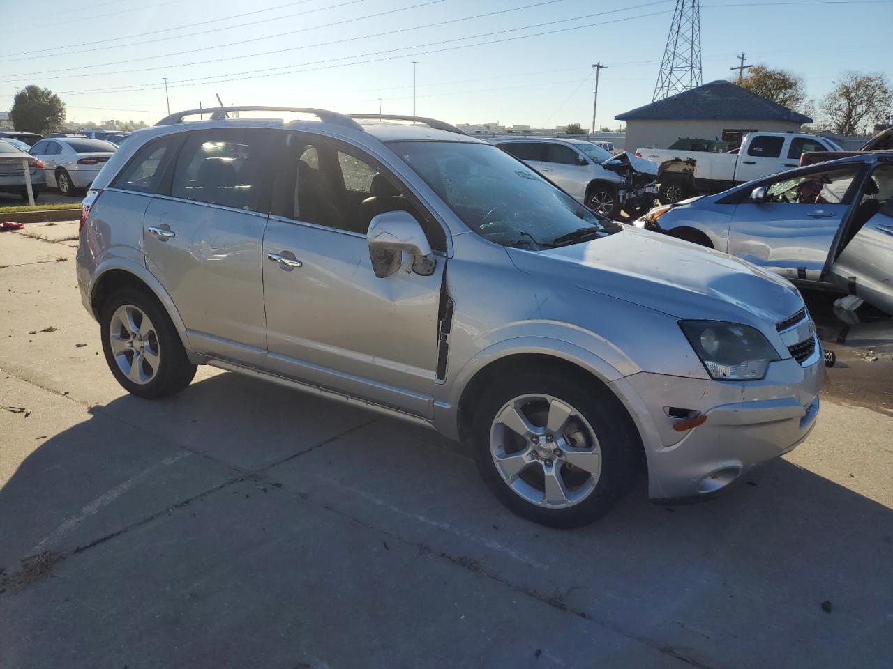 2015 Chevrolet Captiva VIN 3GNAL3EK1FS504766 Copart auction photo, all over damage thumbnail 4