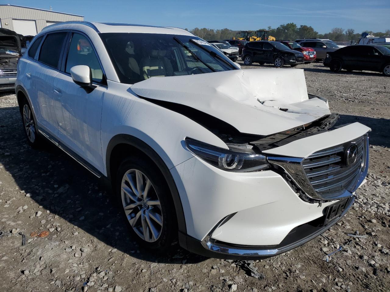 2017 Mazda CX-9 VIN JM3TCADY9H0135250 Copart auction photo, all over damage thumbnail 4