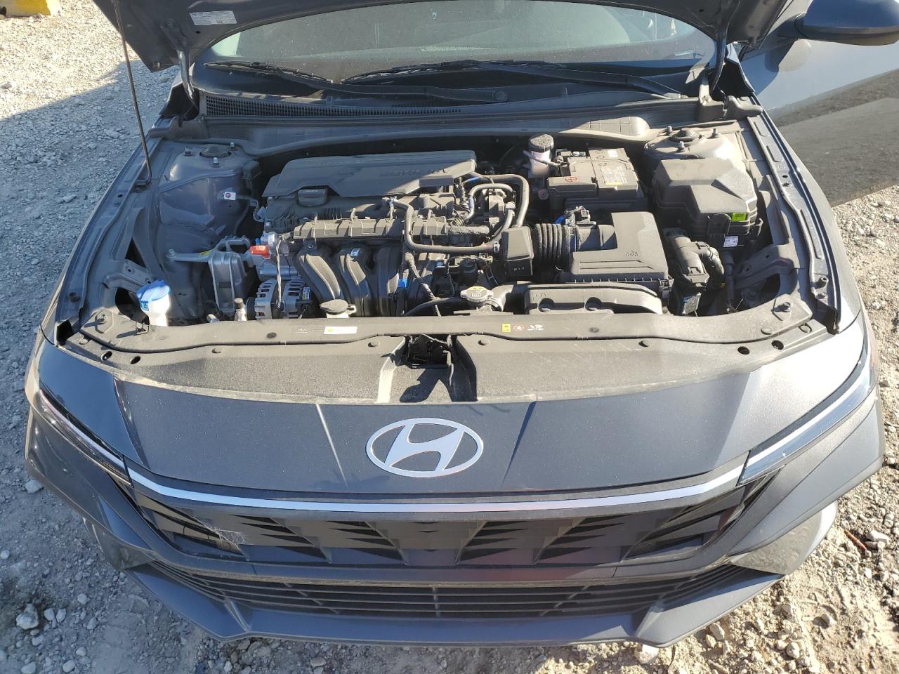 2024 Hyundai Elantra VIN KMHLM4DG8RU684460 Copart auction photo, rear end / side damage thumbnail 11