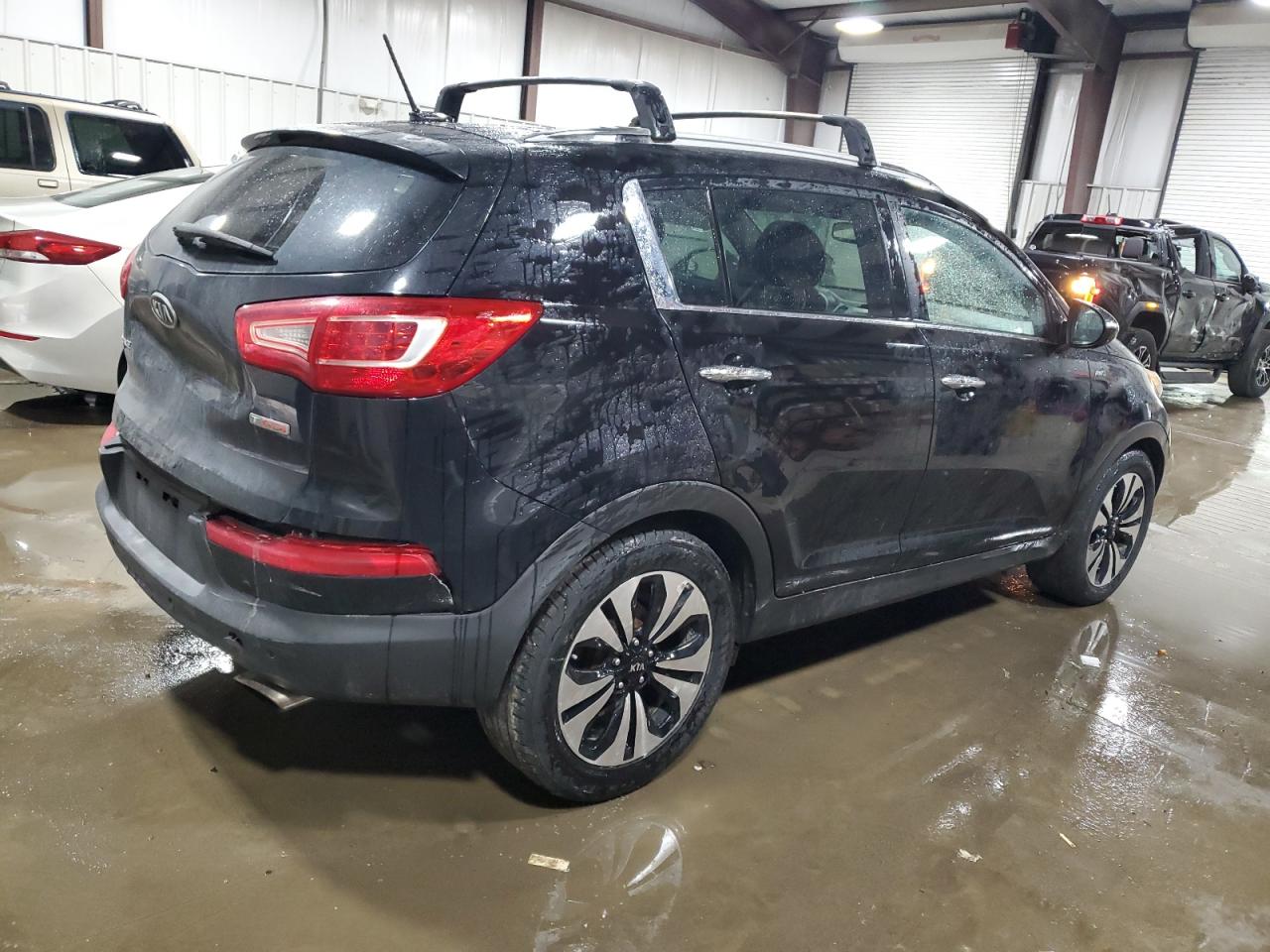 2011 KIA Sportage VIN KNDPCCA69B7114437 Copart auction photo, rear end damage thumbnail 3