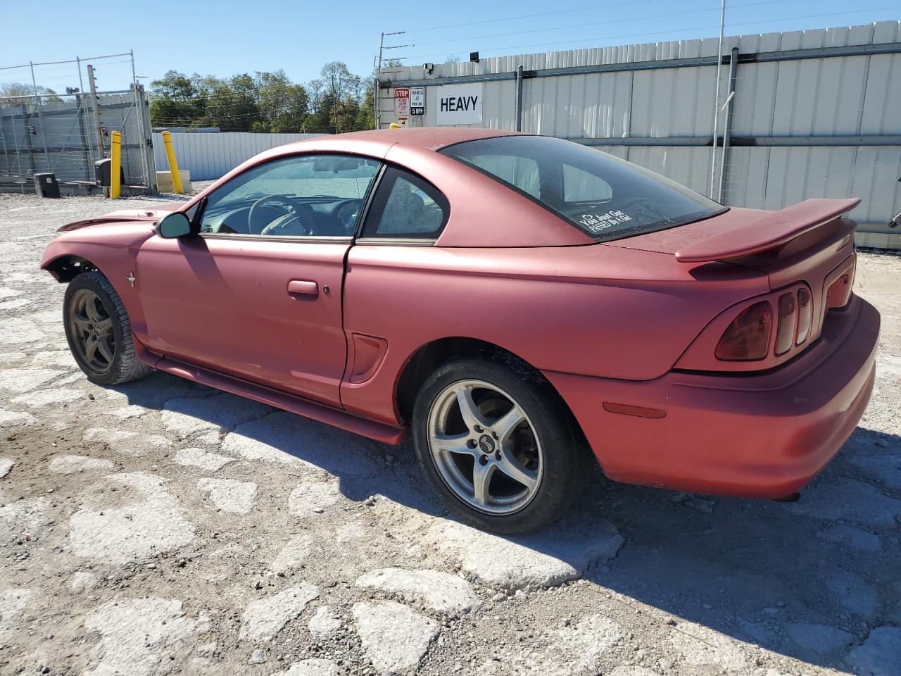 1997 Ford Mustang VIN 1FALP4043VF109078 Copart auction photo, front end damage thumbnail 2