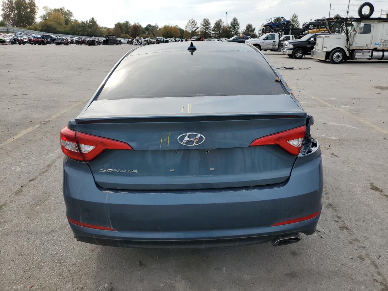 2017 Hyundai Sonata VIN 5NPE24AF7HH489098 Copart auction photo, all over damage thumbnail 6