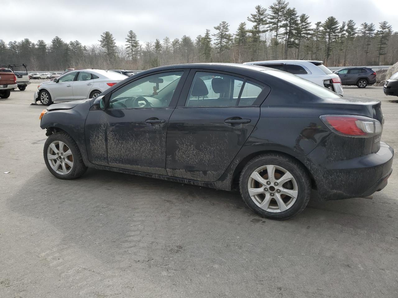 2010 Mazda 3 VIN JM1BL1SG9A1284742 Copart auction photo, front end damage thumbnail 2