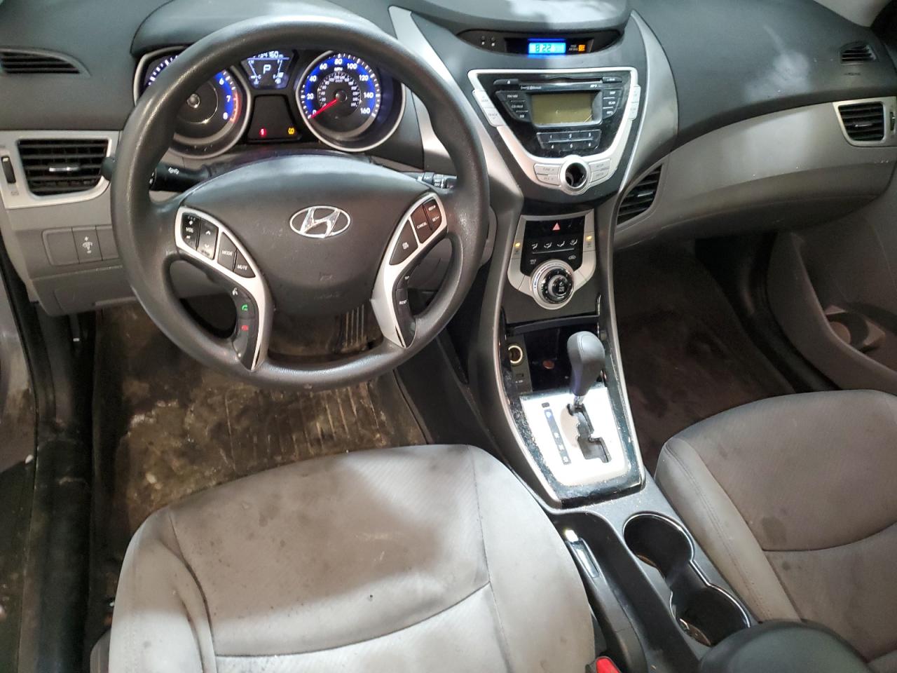 2011 Hyundai Elantra VIN KMHDH4AE4BU113081 Copart auction photo, front end damage thumbnail 8