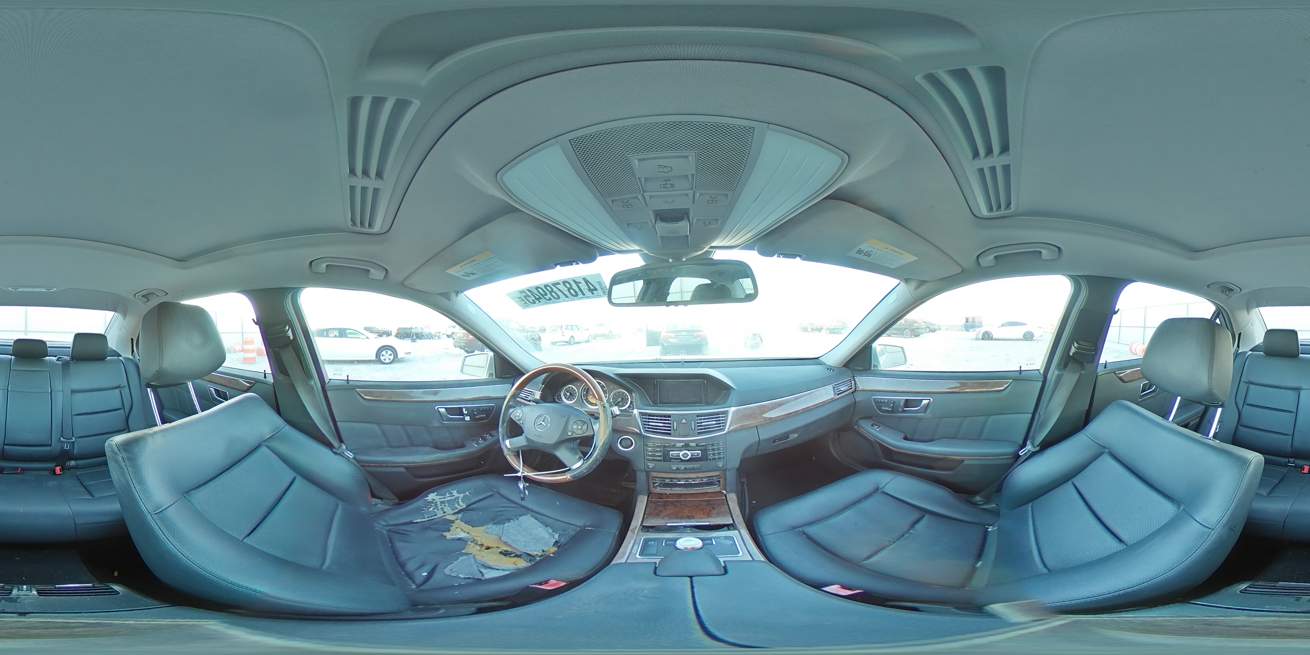 2012 Mercedes-Benz E-klasse VIN WDDHF5KB2CA534618 Copart auction photo, front end / rear end damage thumbnail 13