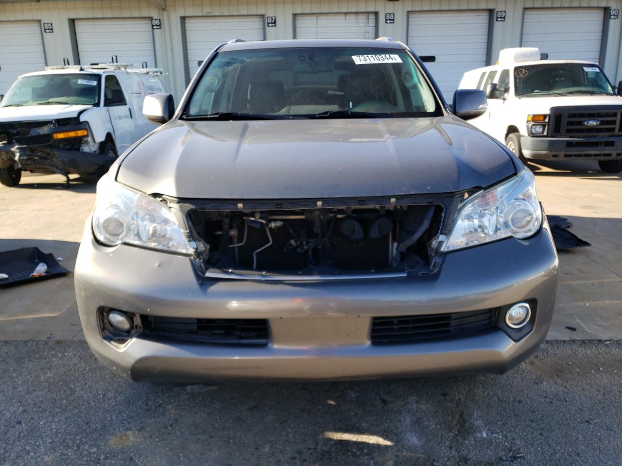 2011 Lexus GX VIN JTJBM7FX4B5034830 Copart auction photo, front end damage thumbnail 5