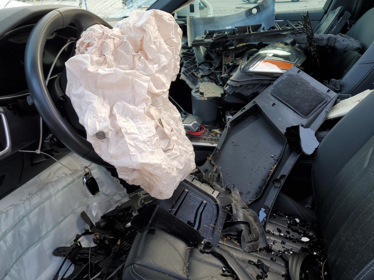 2021 Audi A6 VIN WAUL2AF22MN058042 Copart auction photo, front end / undercarriage damage thumbnail 7