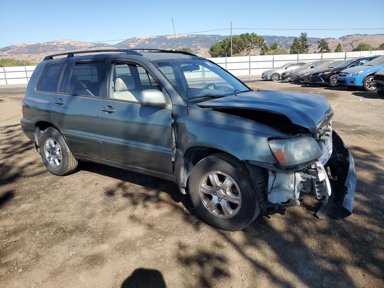 2006 Toyota Highlander VIN JTEDP21A860125221 Copart auction photo, front end damage thumbnail 4