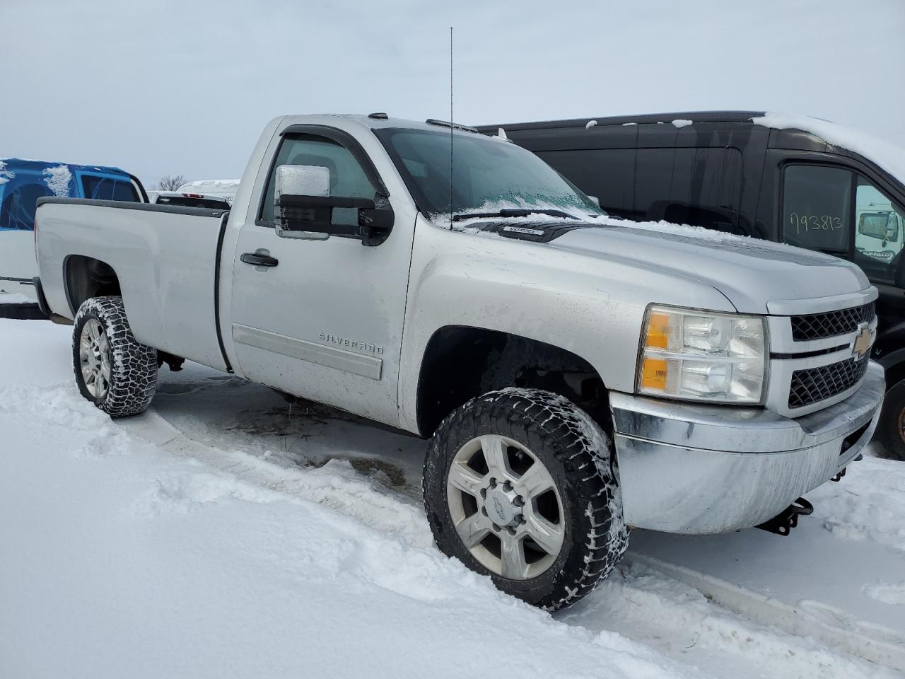 2011 Chevrolet Silverado VIN 1GC0KXCG0BF115998 Copart auction photo, rear end / side damage thumbnail 4