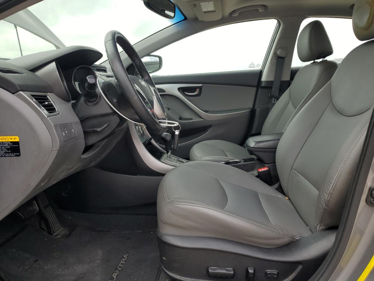 2013 Hyundai Elantra VIN 5NPDH4AE2DH232006 Copart auction photo, frame damage / front end damage thumbnail 7